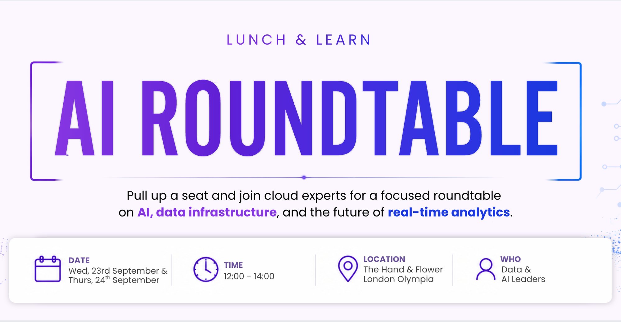 BDL AI Roundtable